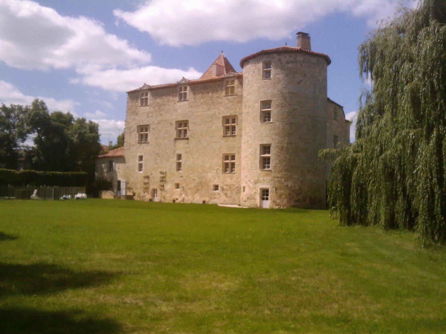 Château de Fourcès Exterior foto